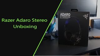 Video thumbnail for Razer Adaro Stereo Analog Headphone Unboxing by Cookie Dunne
