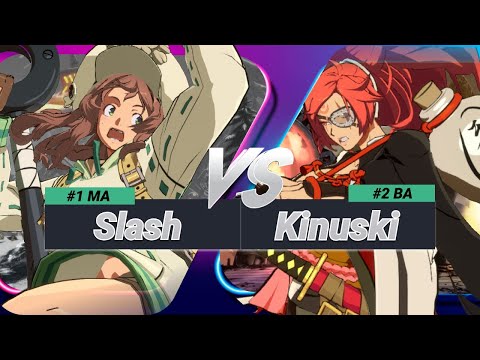 [Guilty Gear Strive]GGST Replay Slash(May) vs Kinuski(Baiken)