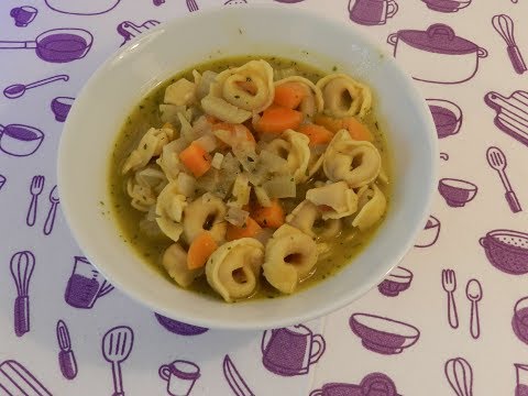 Tortellini-Pesto-Suppe🍲🧀