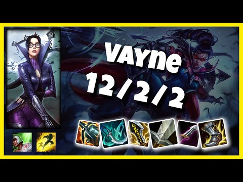 Vayne Bot Lane 11.3 Challenger Gameplay Replay S11 (12/2/2) - TURKISH