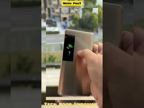 Meizu Pro7 made a back screen as early as 2017, and OPPO also has it today #shorts #unboxing #viral