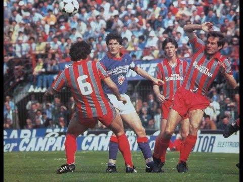 Fiorentina-Cremonese 1-1 Serie A 84-85 26' Giornata