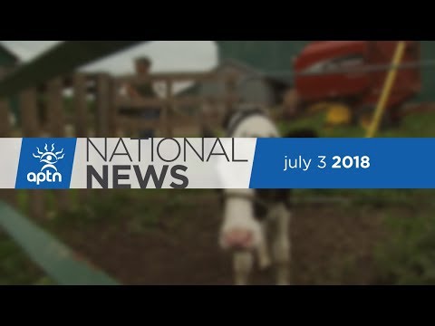 APTN National News July 3, 2018 – Shoal Lake year round road almost done, New Yukon regional chief