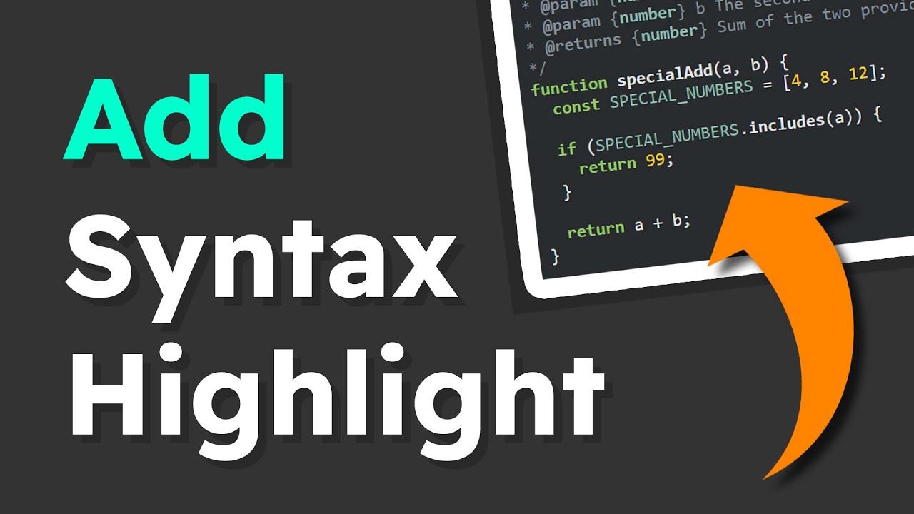 How to Add Syntax Highlighting to Code on Your Website