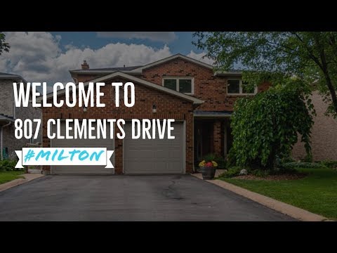 Introducing 807 Clements Drive Milton Ontario  - Medha Joshi Lofts & Homes