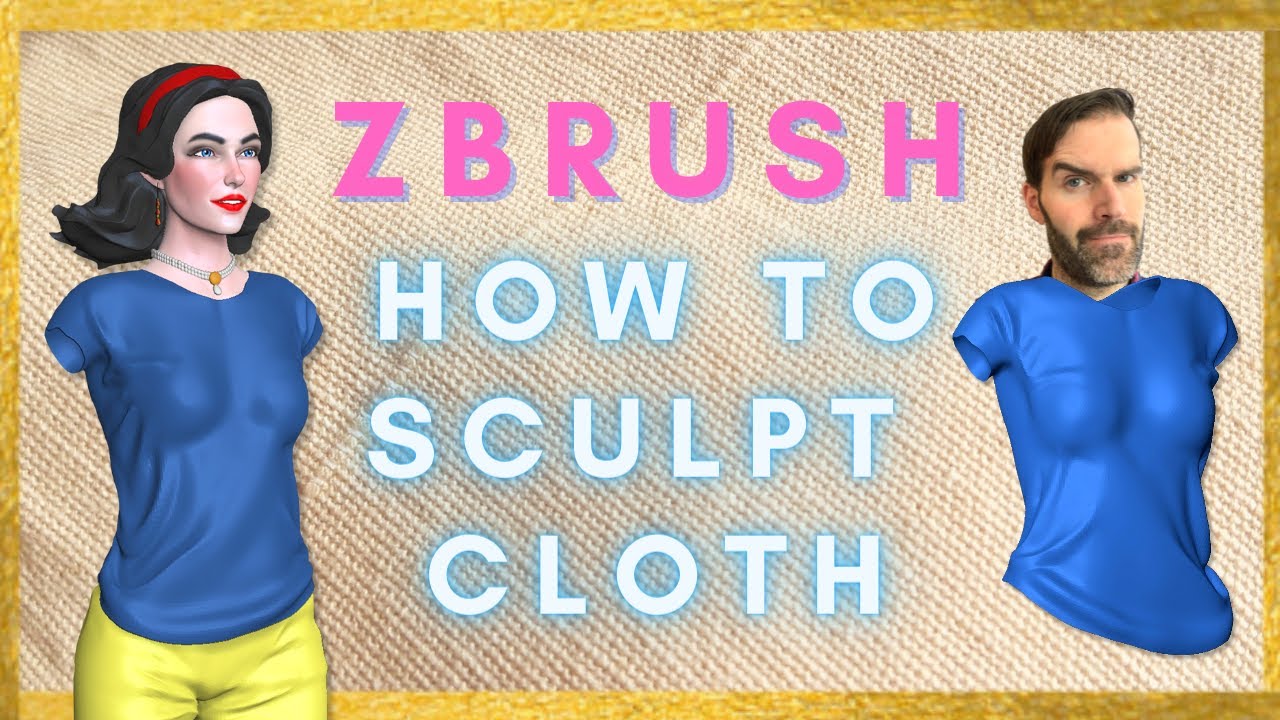 Cloth Fold Sculpting in ZBrush – Tutorial