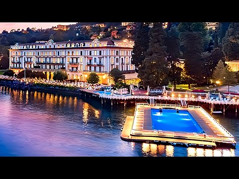 Villa d'Este Lago di Como Italia, fantastico hotel di lusso a 5 stelle (tour completo in 4K)