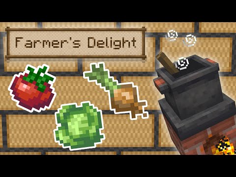 Minecraft Mod Showcase - Farmer's Delight
