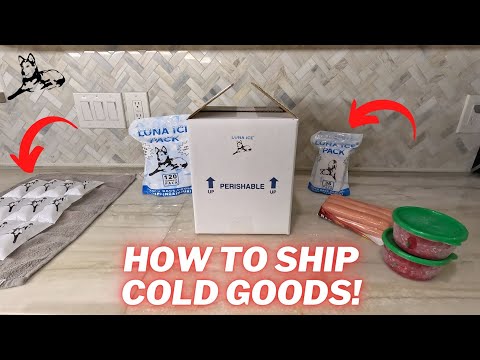 How to Pack and Ship Frozen Meats & Food So It Arrives Cold and Safe: Luna Ice Shipping Cold Goods