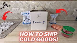 How to Pack and Ship Frozen Meats & Food So It Arrives Cold and Safe: Luna Ice Shipping Cold Goods