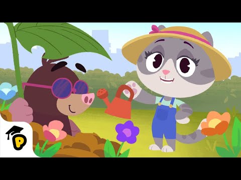 Laten we leren tuinieren! | Kinderfilmpjes | Dr. Panda TotoTime Nederlands
