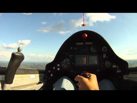 gopro HD segelfliegen borkenberge asw-15b (1080p)