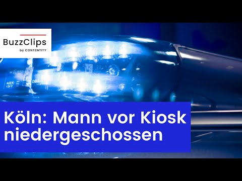 Köln: Mann vor Kiosk niedergeschossen