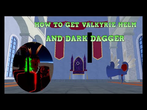 HOW TO GET VALKYRIE HELM AND DARK DAGGER IN BLOX FRUITS UPDATE 15