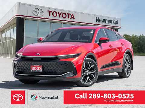 2023 Toyota Crown XLE CVT in Red for sale at Newmarket Toyota in Newmarket, ON