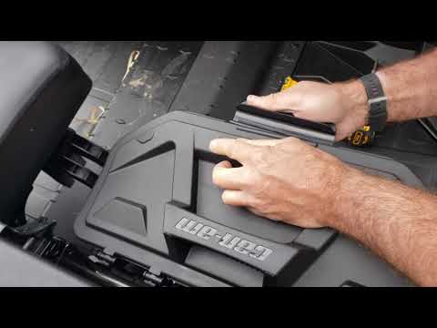YouTube video about: Can am defender storage box?