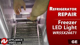 GE Refrigerator: No Light in Unit - LED Light Board Repair