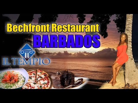 Best Italian Restaurant in Barbados - il Tempio Restaurant - Beach Front Restaurant.