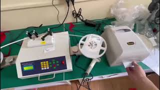 SMD chip counter with printer scan bar