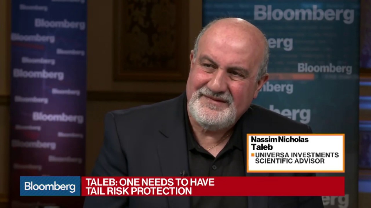 Taleb on Bloomberg Discussing the Importance of Hedging