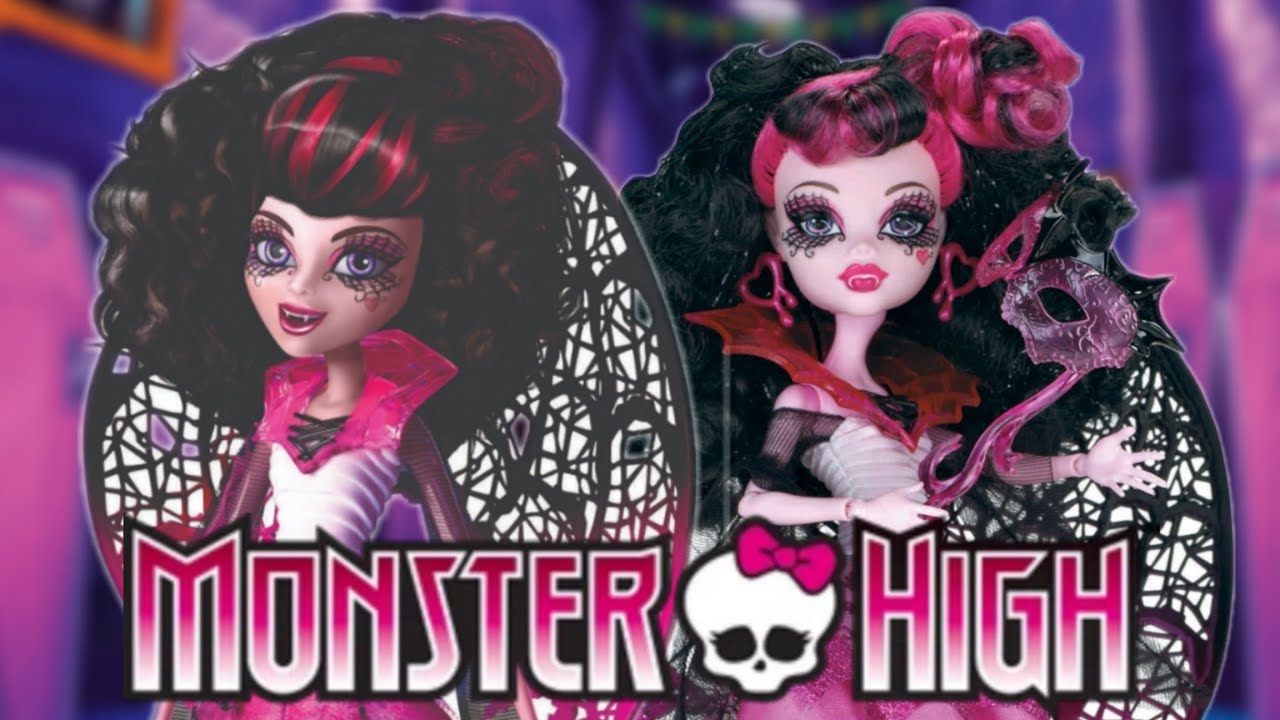 My first EVER Monster High doll | Ghouls Rule Draculaura throwback review 🦇