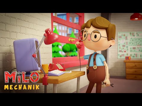 Milo Mechanik - Zwiastun polskiego filmu animowanego dla dzieci