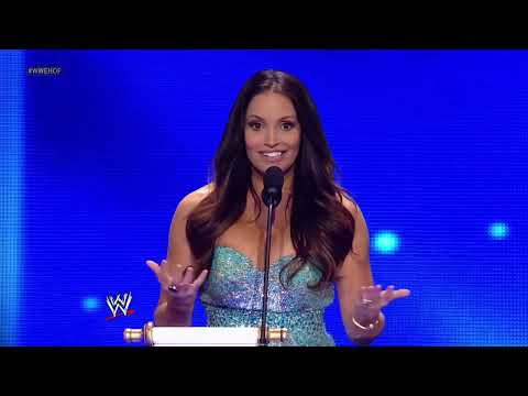 Trish Stratus WWE Hall of Fame Induction Speech [2013]