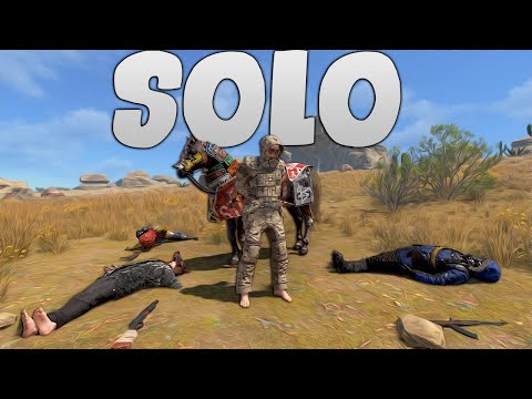 RUST SOLO BR - THE STOLEN META FOR A SOLO PLAYER IN RUST (part 1)
