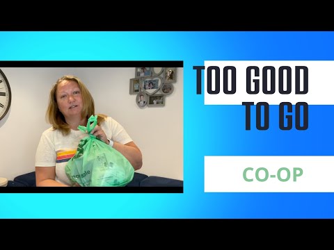 Too Good To Go magic bag from co op reveal. HD 1080p