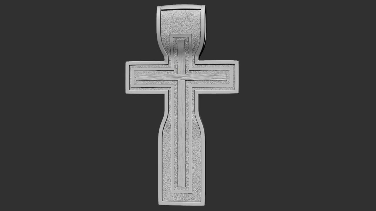 Jesus Christ Cross 3D Print Model