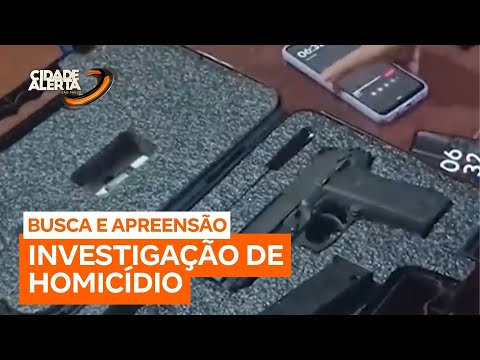Operação em Guariba (SP) apreende armas e munições em investigação sobre homicídio