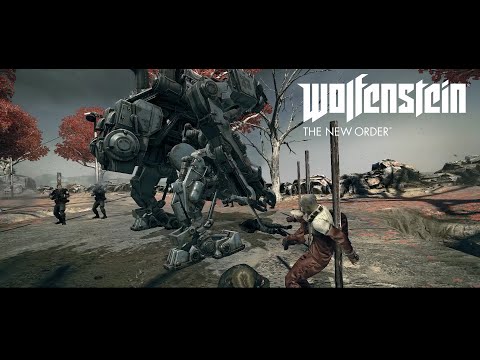 Wolfenstein : The New Order - Escape from Camp Belica.  "Herr Faust" GAMEPLAY