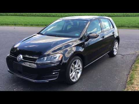 2015 Volkswagen Golf TDI SEL w/Nav-Sunroof-Leather-Parktronic