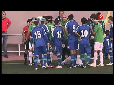 Expulsión Butra (Getafe B 1 - CD Toledo 1)