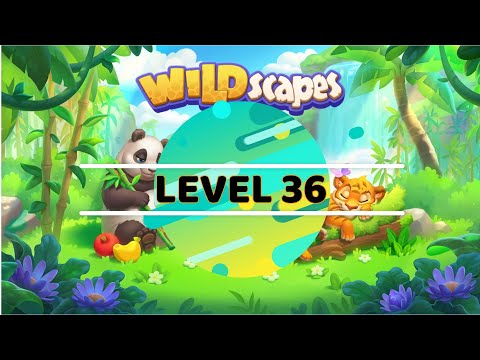Wildscapes Gameplay Walkthrough - Level 36