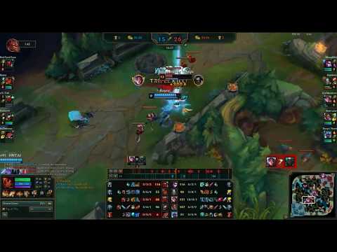 Irelia 1v5 Pentakill