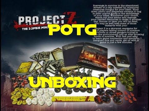 POTG UNBOX AND BUILD PROJECT Z STARTER SET