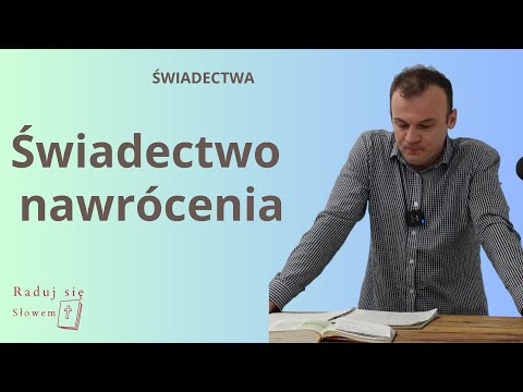#9 Świadectwo nawrócenia - Grzegorz Czerwonka