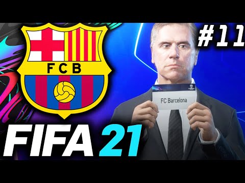 CHAMPIONS LEAGUE IS BACK!!! - FIFA 21 Barcelona Career Mode EP11