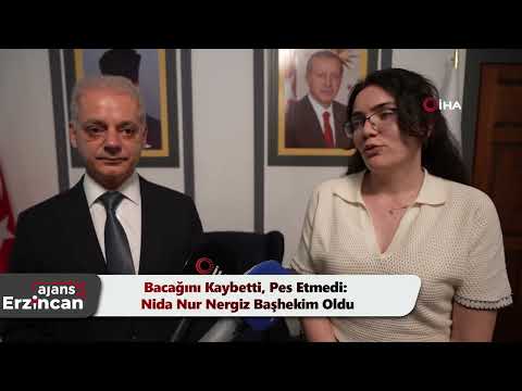Bacağını Kaybetti, Pes Etmedi: Nida Nur Nergiz Başhekim Oldu