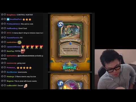 Amaz Rastakhan's Rumble Card Review. Mage cards are ridiculous!