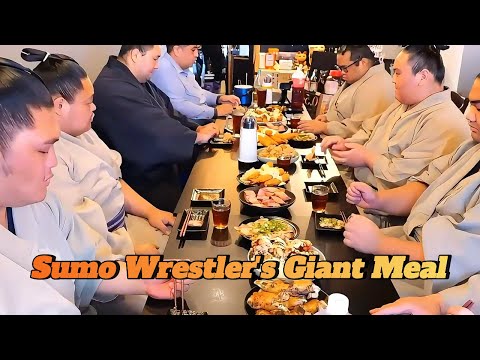 The Ultimate Feast of Japanese Sumo Wrestlers