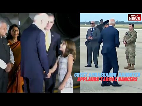 Biden Takes No Questions, Greets Disgraced Ambassador Garcetti in India, Applauds Tarmac Dancers