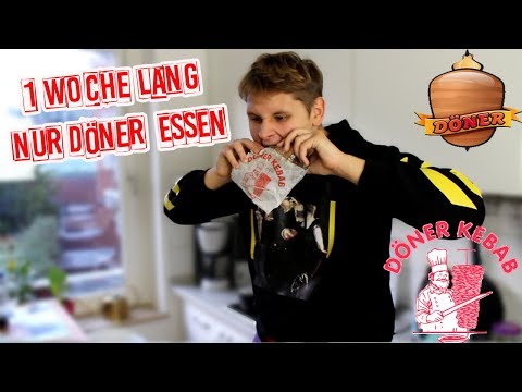 One week of eating only doner kebabs! 😱🌮 - SELF-EXPERIMENT (End😨)