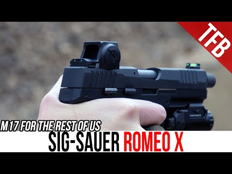 The NEW SIG-Sauer Romeo X Series