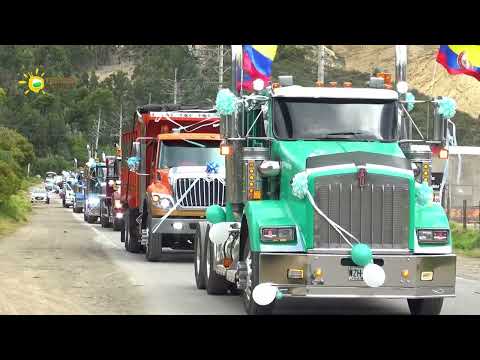 Magazín Desfile de tractomulas en Samacá, Boyacá