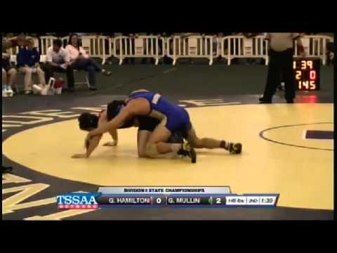 145 lbs Match from the TSSAA Division 1 Wrestling Championship Finals