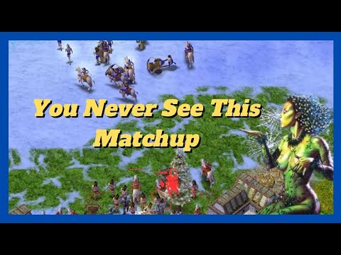 Why is this so rare?! | Abysme (Kronos) vs Momo (Gaia) #aom #ageofempires