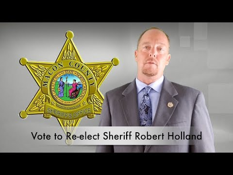 Re-elect Sheriff Robert Holland