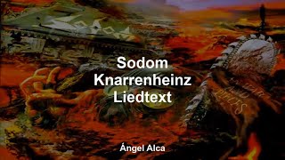 Sodom - Knarrenheinz - Liedtext / Lyrics
